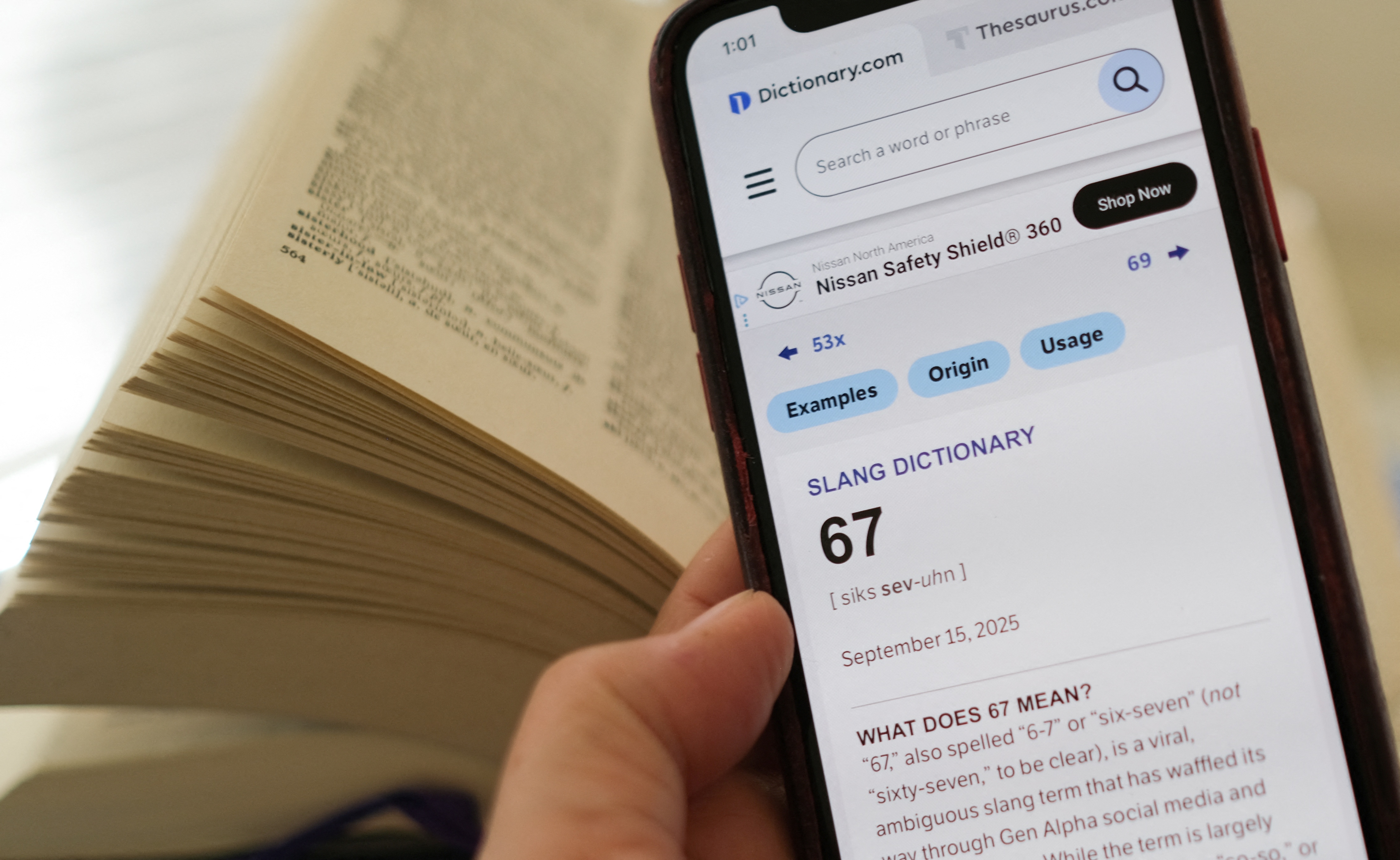 Dictionary.com crowned "67" as the 2025 word of the year, though admits it has no real definition.